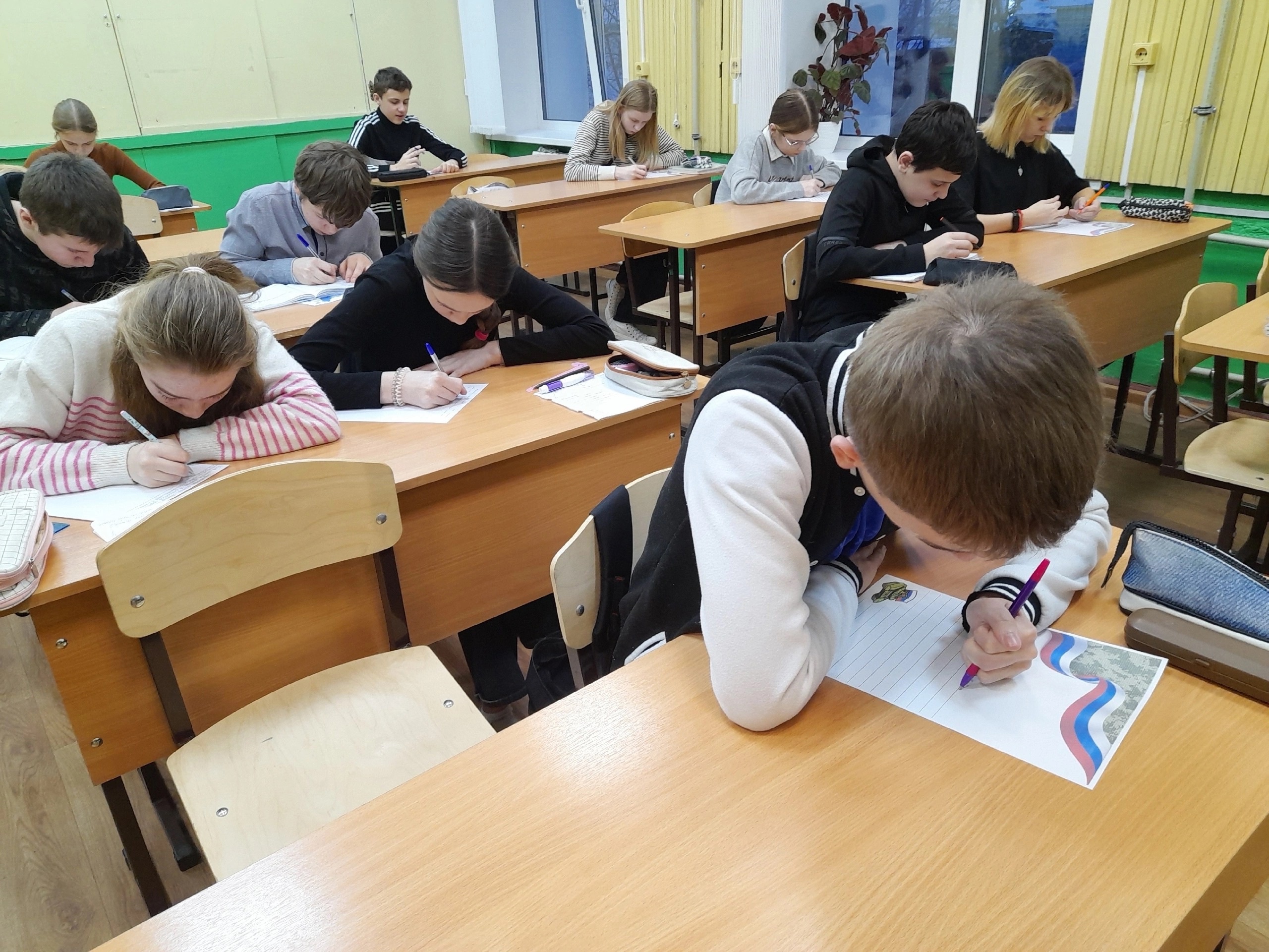 Всероссийская акция &amp;quot;Письмо солдату&amp;quot;.